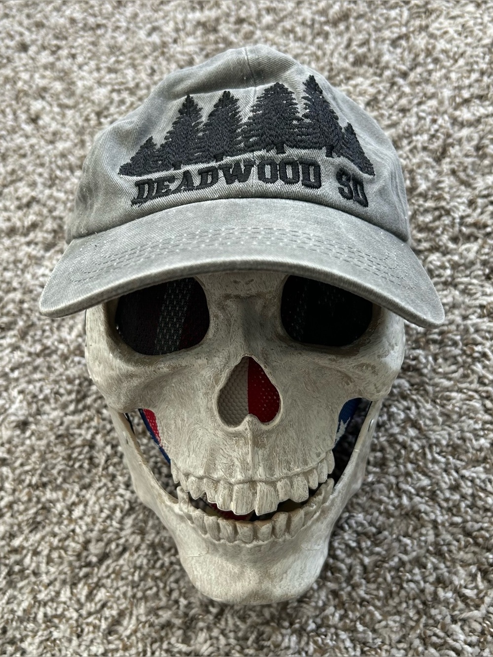 Faded Deadwood SD Embroidered Hat - Dakota Territory Souvenir Dad Cap unisex